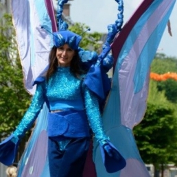 Actor Winterswijk  (NL) Butterfly on stilts!