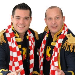 Zanggroep Dongen  (NL) Duo Knotsgek Carnaval/Feest optreden