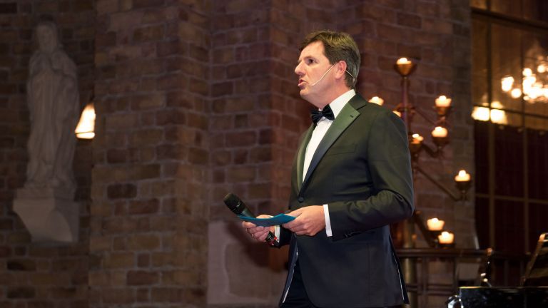 Presentator Robert-Jan Knook
