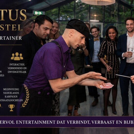Magician Tilburg  (NL) Award-winning corporate magician Quintus