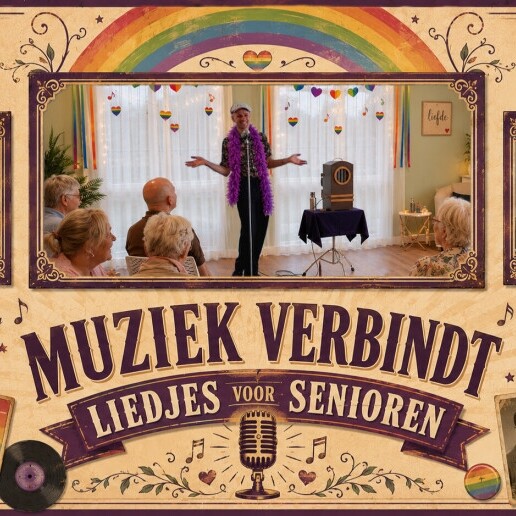 Singer (male) Tilburg  (NL) Rainbow Senior Show (LGBTQ+)