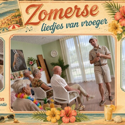 Zanger Tilburg  (NL) Zomershow voor senioren