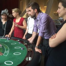 Blackjack table Rent (including croupier