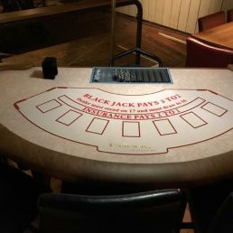 Sports/games Wormerveer  (NL) Blackjack table Rent (including croupier