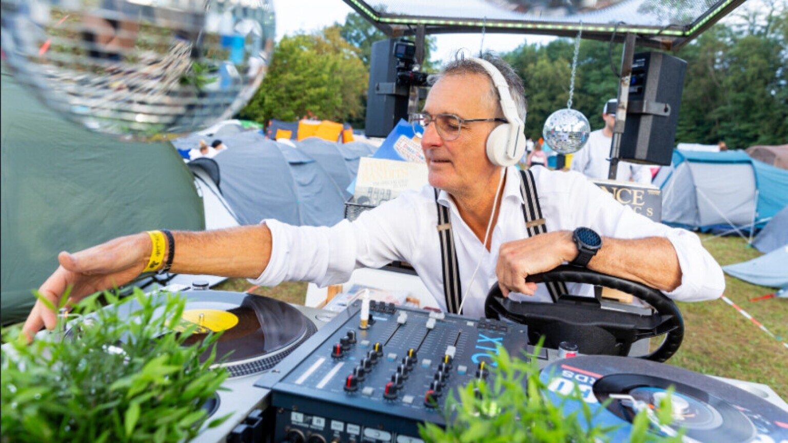 Mobiel-Vinyl Golfkar