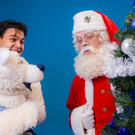 Kids show Giessen  (NL) Polar Bear & Santa Claus