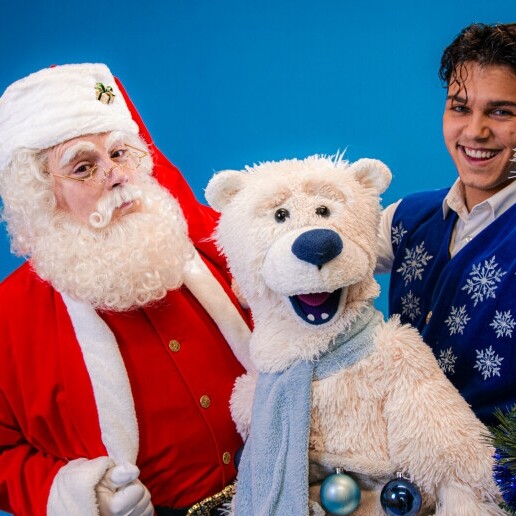 Kids show Giessen  (NL) Polar Bear & Santa Claus
