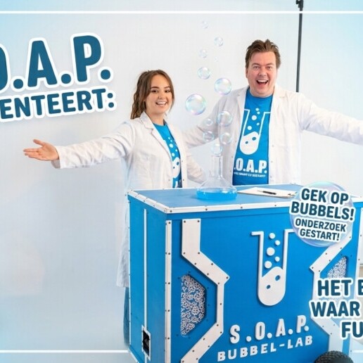 Kids show Oirschot  (NL) S.O.A.P. Bubbel Lab