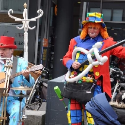 Gecombineerde  show;Ballonnen /goochelen