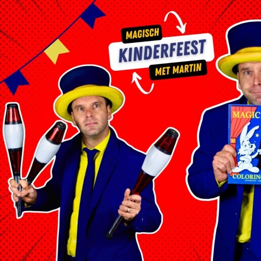 Kindervoorstelling Heerhugowaard  (NL) Magisch Kinderfeest met Martin