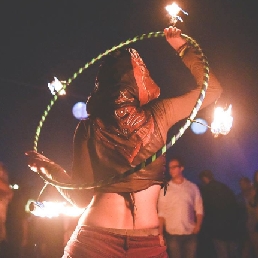 Jongleur Yerseke  (NL) Vuurhoelahoep Circus act