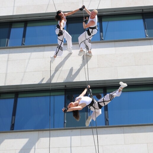 Acrobaat Amsterdam  (NL) Walldance - Verticale Dans