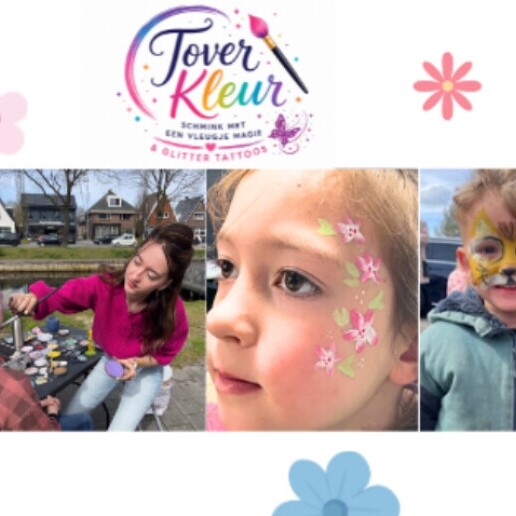 Make-up artist Ter Apel  (NL) Face painting & Glitter tattoo