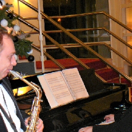 Band Utrecht  (NL) Pianist en saxonist kerst / Christmas