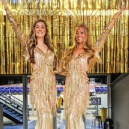 Animatie Noordwijkerhout  (NL) Golden Girls on Stilts