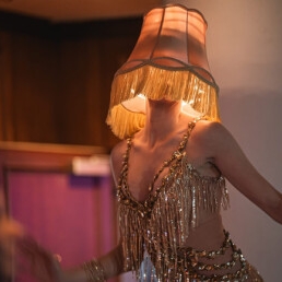 Lampshade girls