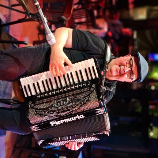 Accordionist René Trok