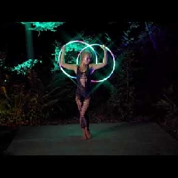 LED Hoop Show