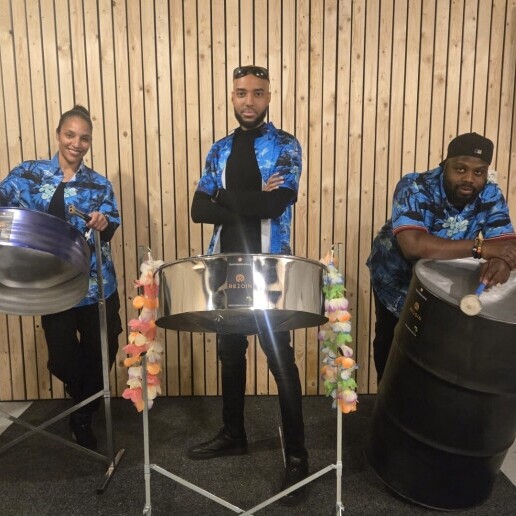 Band Houten  (NL) REJOIN - Caribische steelband (TRIO)