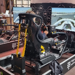 Moving race simulator