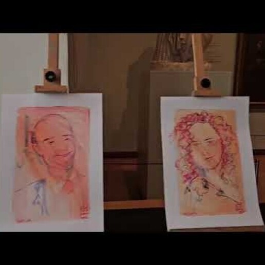 Artist Amsterdam  (NL) Quick sketch artist Koes Portraits