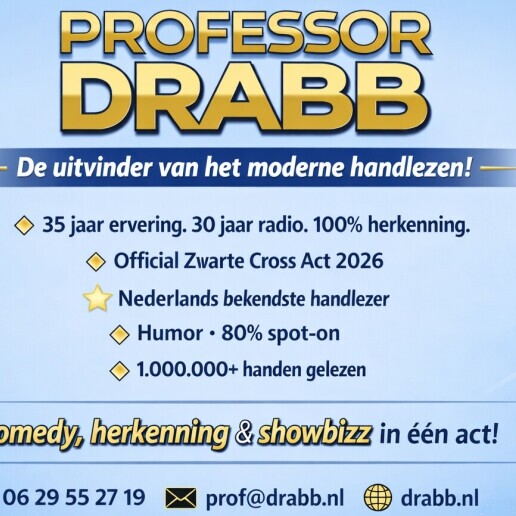 Waarzegger Hilversum  (NL) Stand‑Up Handlezer!