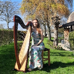 Harp background music, Harpist Irem