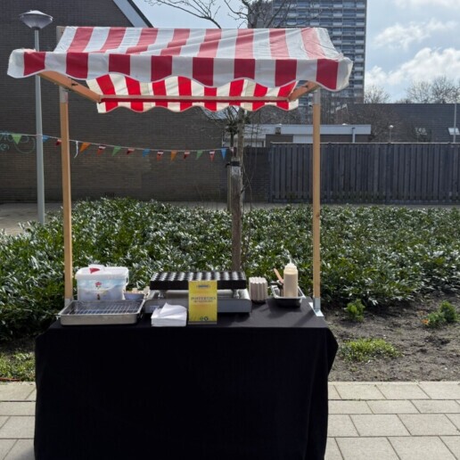 Food truck Den Haag  (NL) Lollipop waffle stand