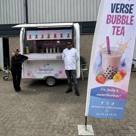 Foodtruck Den Haag  (NL) Mobiele Bubbletea Bar