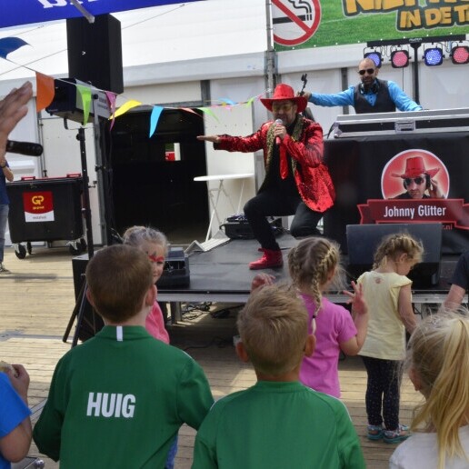 Kindervoorstelling Almere  (NL) De Johnny Glitter Kinderdisco!