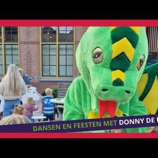 Karakter/Verkleed Almere  (NL) Mascotte Donny de Draak