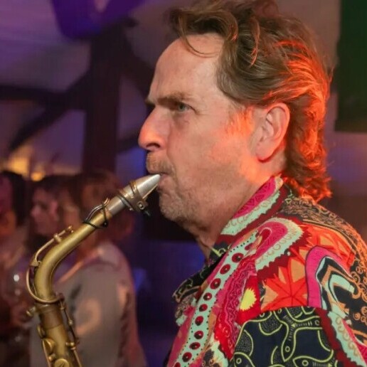 Saxofonist Overloon  (NL) Saxofonist Jan van Oort