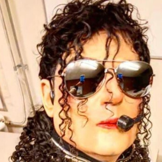 Actor Almelo  (NL) Dutch Michael Jackson look alike