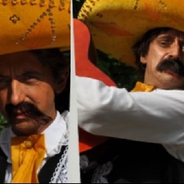 Animatie Nieuwegein  (NL) Los Sombrero's Mexicaans en Zomer Humor