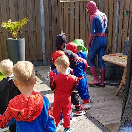 Character/Mascott Den Bosch  (NL) Spiderman rental / hiring / Spider-Man