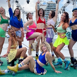 Dance group Amsterdam  (NL) Roller Skaters