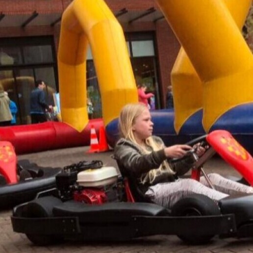 Kids show Zaltbommel  (NL) Karting on location