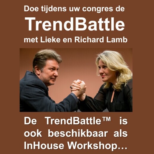 Spreker Wassenaar  (NL) TRENDBATTLE Lieke & Richard Lamb, Duo