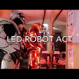 Witte Led Robot