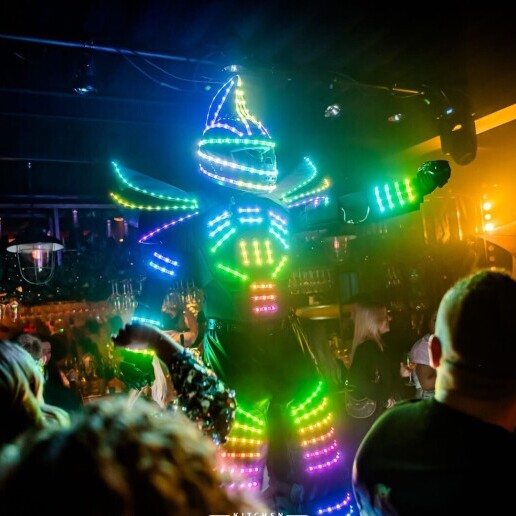 Event show Spijkenisse  (NL) Cyber Led Robot Duo