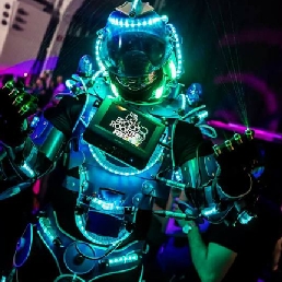 Cyber Led Robot Duo