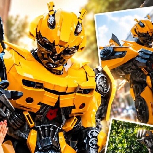 Event show Spijkenisse  (NL) Mega Giant Robots (nieuw)
