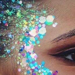 Festival Glitter Make-Up artiest