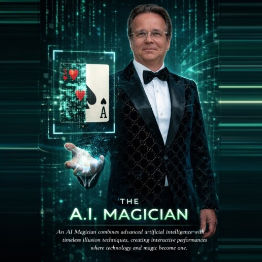 Goochelaar Breda  (NL) A.I. & Tech goochelaar Richard