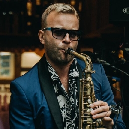 Saxophonist Piotr Torunski