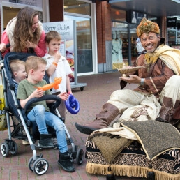 Aladdin en zijn vliegende tapijt