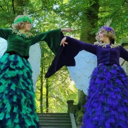 Actor Apeldoorn  (NL) Stiltwalkers - The Christmas Angels