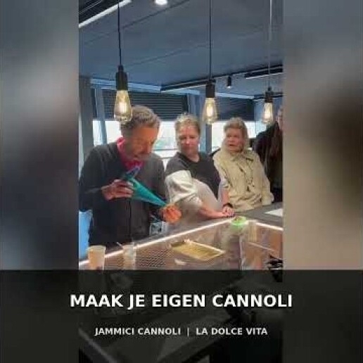 Cannoli voor verjaardagen en privéfeest