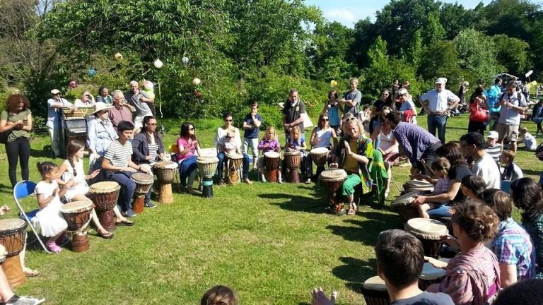 Hiparikaan Djembe  workshop's op loatie