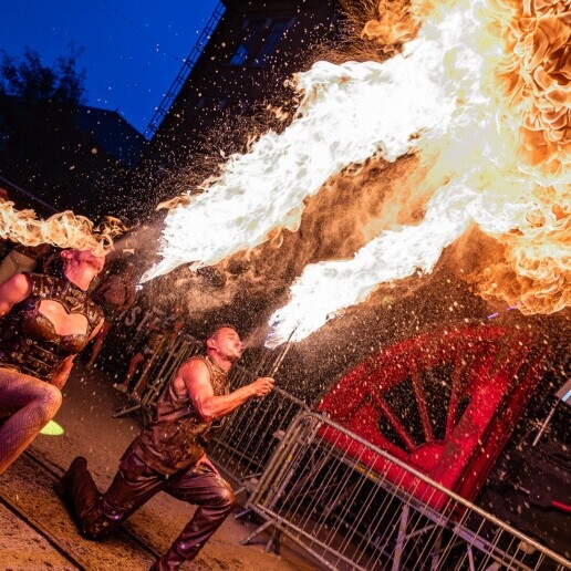 Stunt show Waalwijk  (NL) Duo Fire Show - Duo Fire Show